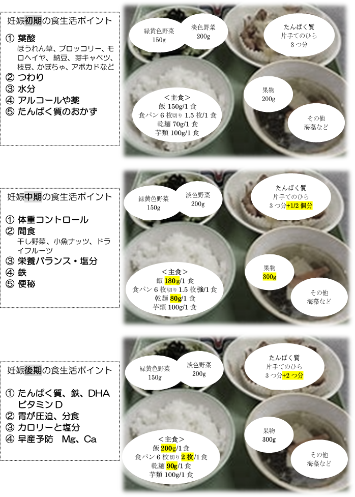 妊娠中の食事のポイント 豊能町公式ホームページ