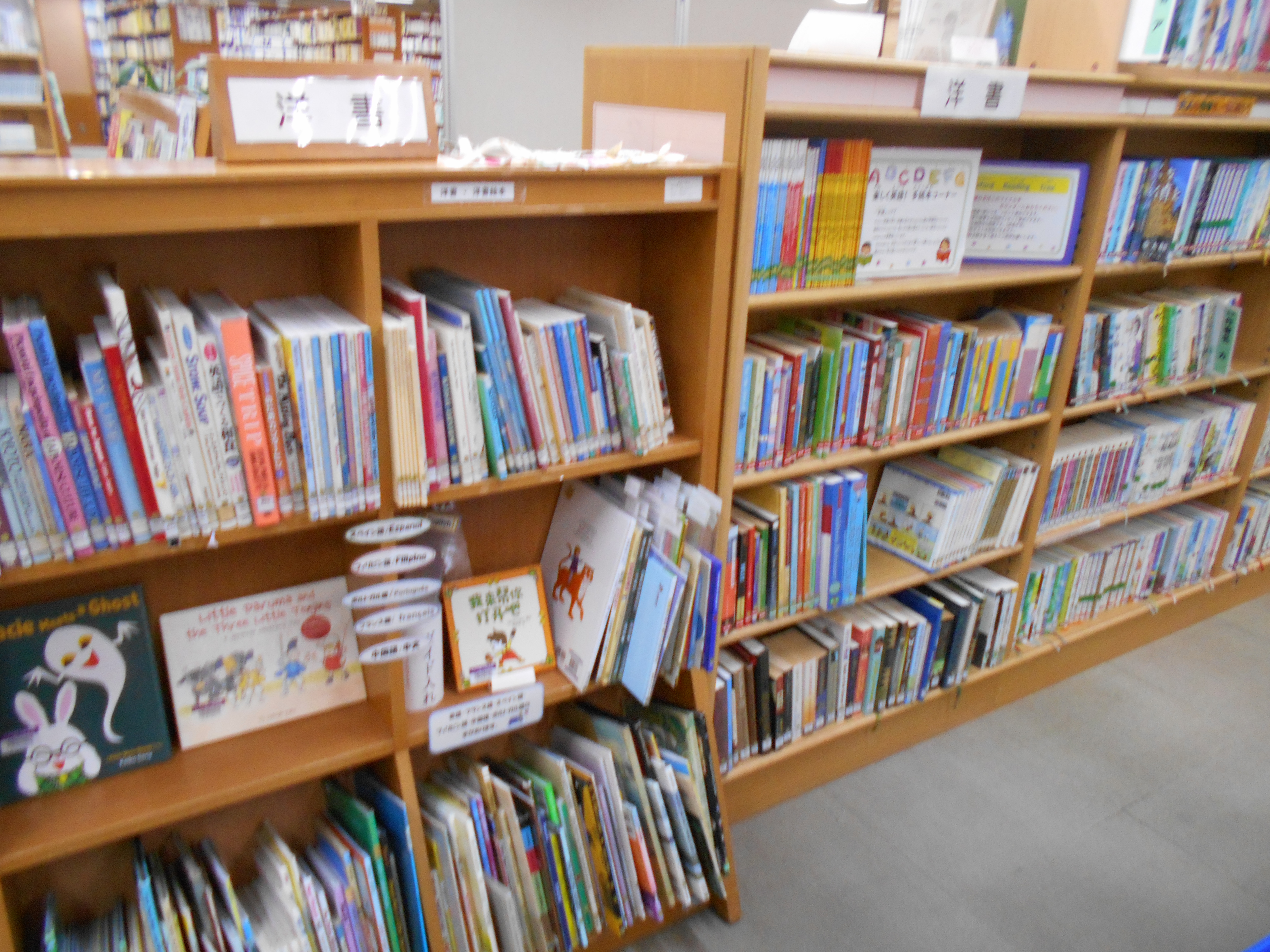 洋書コーナー