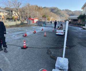バッテリーカー乗車体験