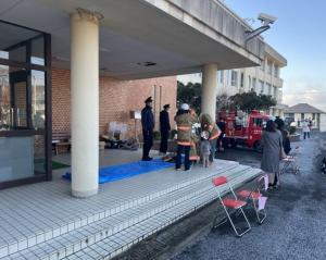 消防士体験コーナー