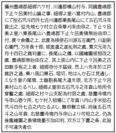 吉川古地図目録挿図