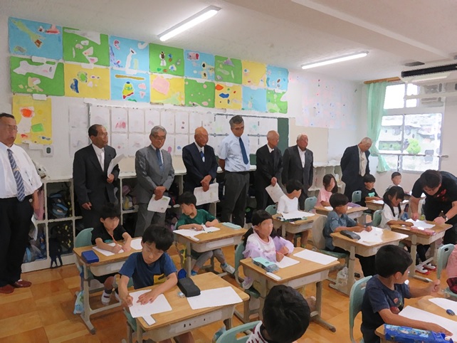 学校視察0