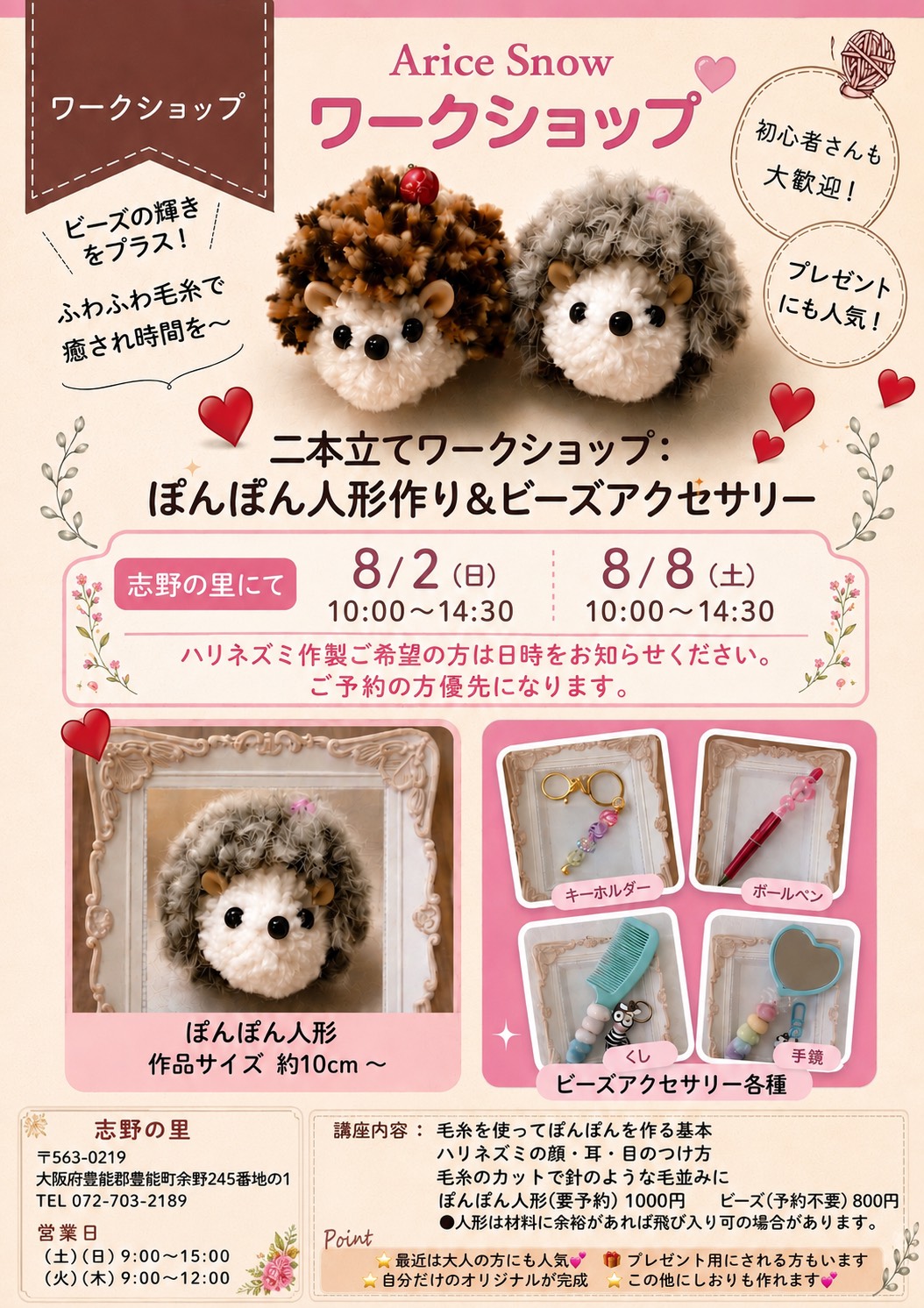 Arice Snowワークショップ