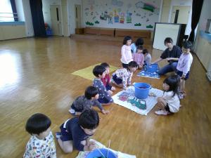 縄跳び染